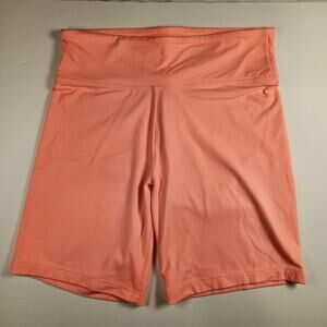 Victoria's Secret Sport Buttery Soft Coral Orange Bike Shorts - Small